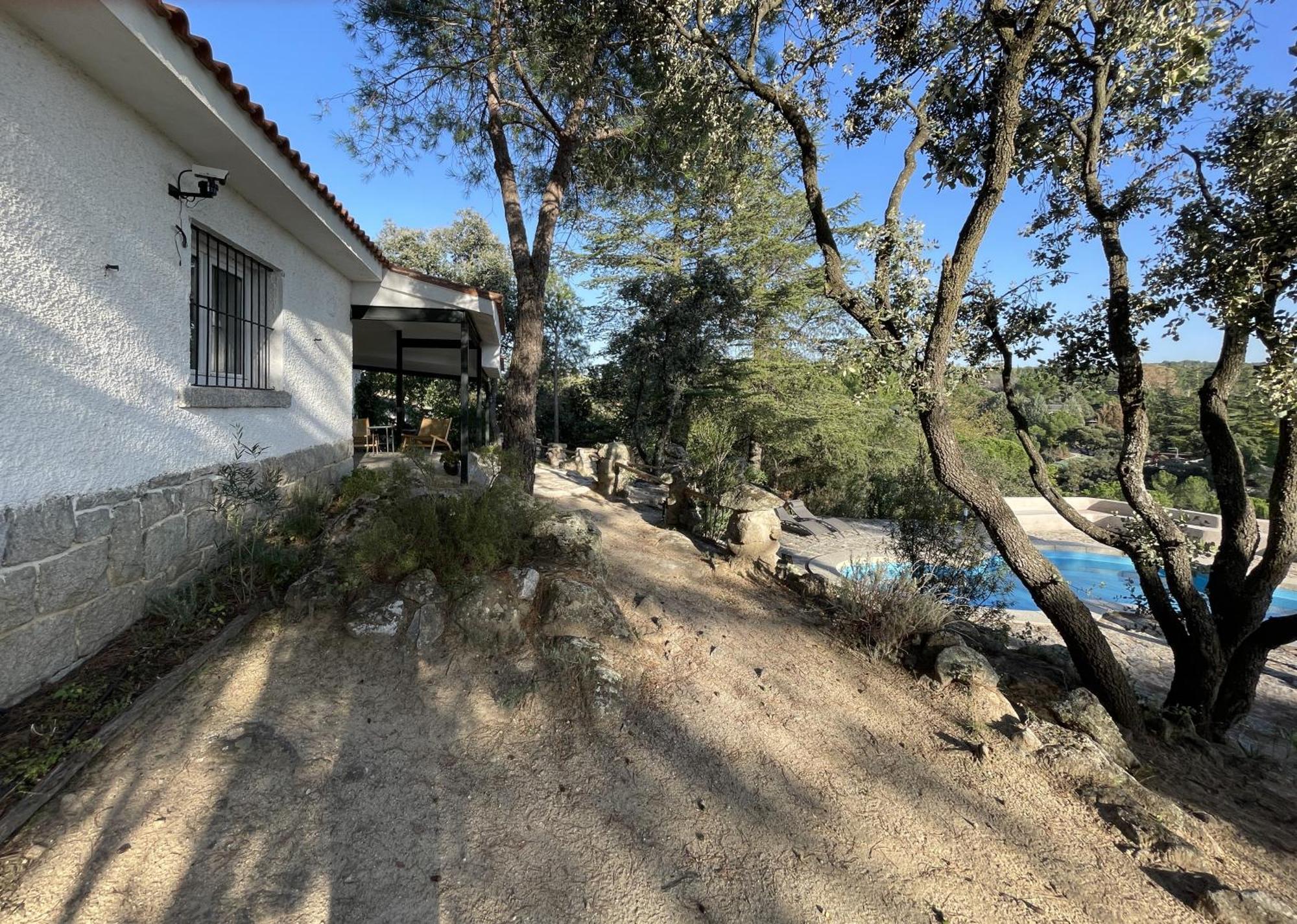 Chalet Con Piscina En Torrelodones Dış mekan fotoğraf