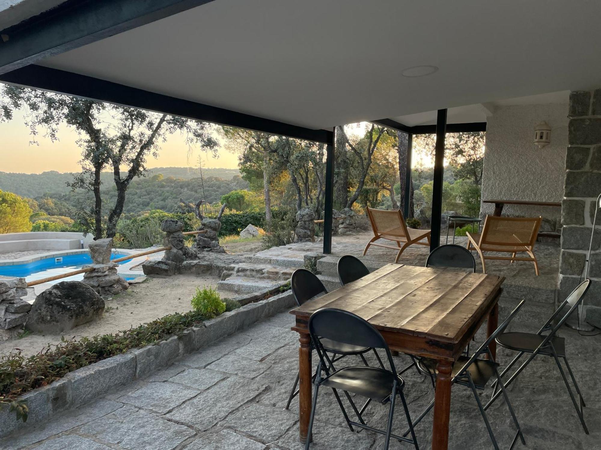 Chalet Con Piscina En Torrelodones Dış mekan fotoğraf
