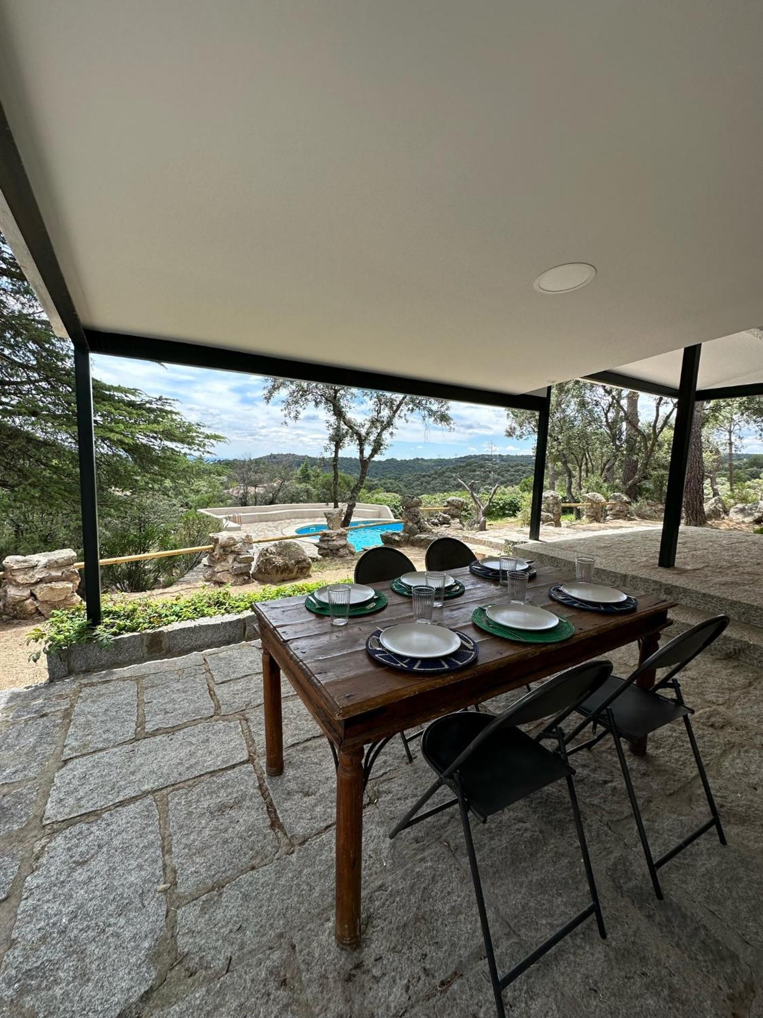 Chalet Con Piscina En Torrelodones Dış mekan fotoğraf
